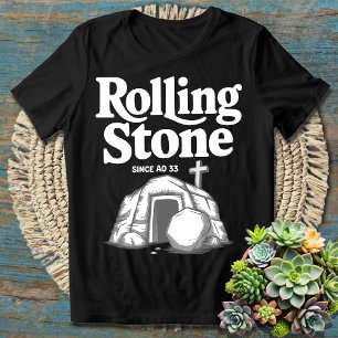 Stenen rullades bort när han är levande kristen t shirt