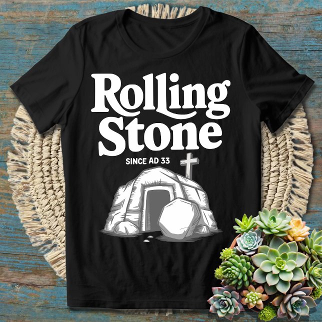 Stenen rullades bort när han är levande | kristen t shirt (Skapare uppladdad)