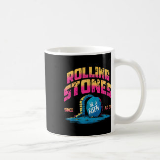 Stenen rullades bort och han är levande Retro Kris Kaffemugg