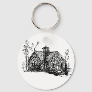 Stenen skolar Keychain Nyckelring
