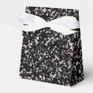 Stenformer i Marble chip som är texturerade i dela Presentaskar