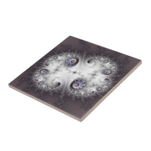 Stenförmyndare - Fractalkonst Kakelplatta