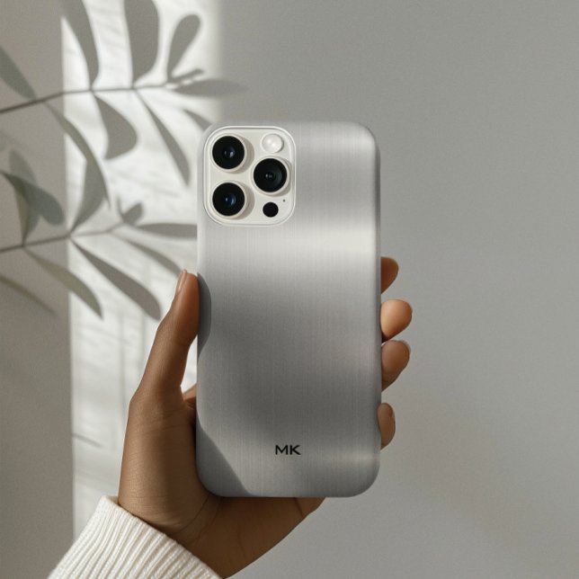 Stenfritt stål för metallisk Silver-Struktur (Skapare uppladdad)