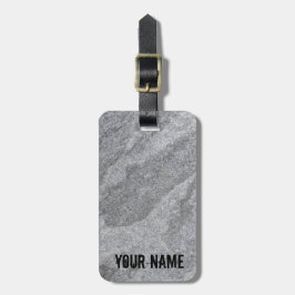 Stengranitstruktur grått-stoneware bagagebricka