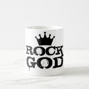stengudkopp eller indie musikband för muggsten- & kaffemugg