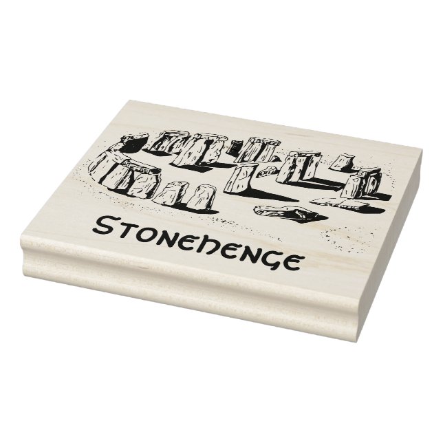 Stenhenge Linjeteckning Stämpel (Stämpel)