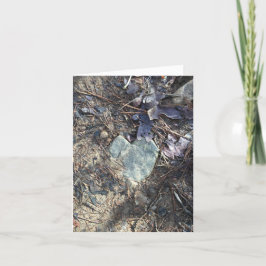 Stenhjärtskydd (kärlek finns överallt) kort