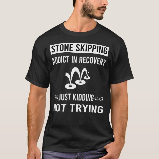 Stenhopp Sten Hopp Stenar Klippsten T Shirt (Framsida)