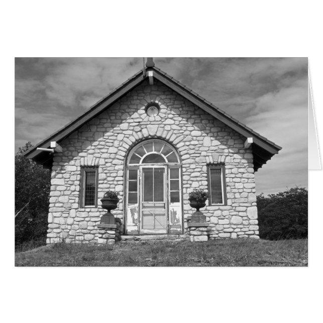 Stenhus Hälsningskort (Framsidan Horizontal)