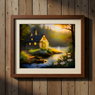 Stenhus vid floden 4 poster