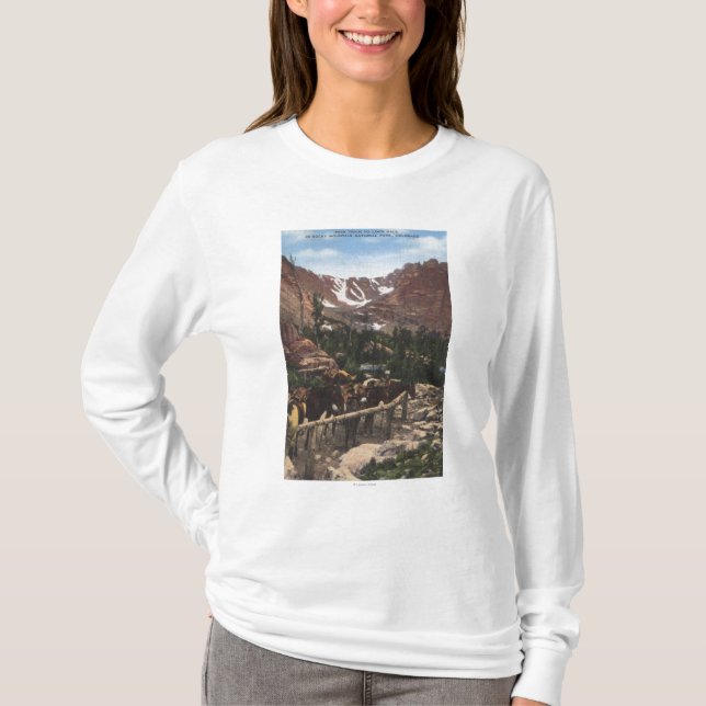 Stenig bergnationalpark, CO T-shirt (Framsida)