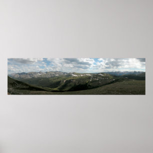 Stenig bergnationalpark panorama- 5 poster