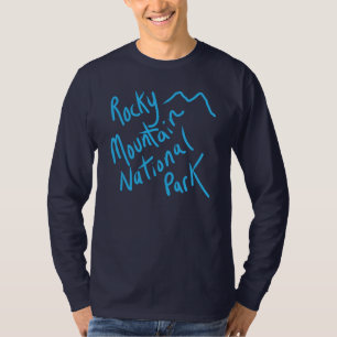 Stenig bergnationalpark tee shirt