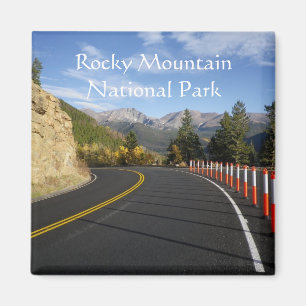 Stenig bergnationalparkmagnet magnet