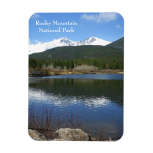 Stenig bergnationalparkmagnet magnet