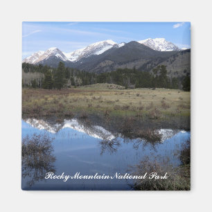 Stenig bergnationalparkmagnet magnet