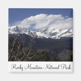 Stenig bergnationalparkmagnet magnet