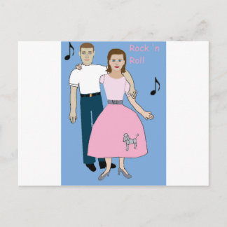 stenig duo redo att dansa vykort