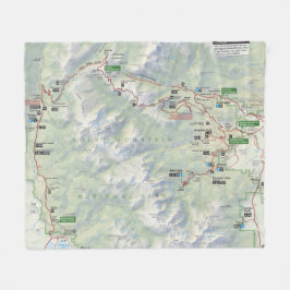 Stenig för kartaull för berg (Colorado) filt