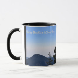 Stenig kopp för bergnationalparkkaffe