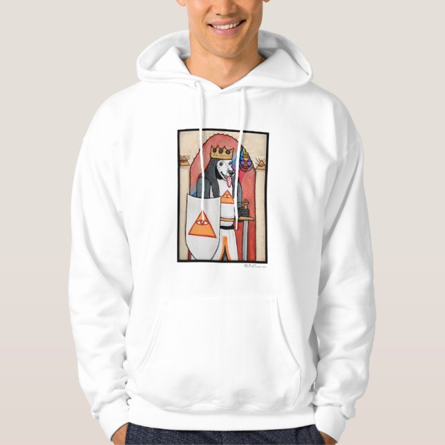 Stenig kung hoodie (Framsida)