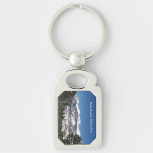 Stenig nyckelring för bergnationalparkmetall