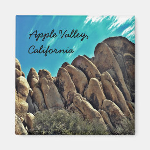Steniga backar av den Apple dalen, Ca.-magnet Magnet