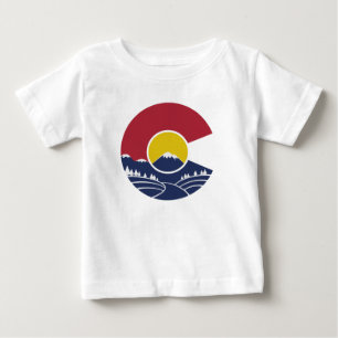 Stenigt berg Colorado C T-shirt