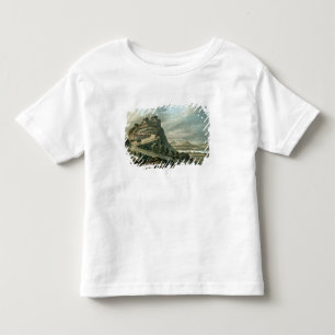 Stenigt landskap med slottet tee shirt
