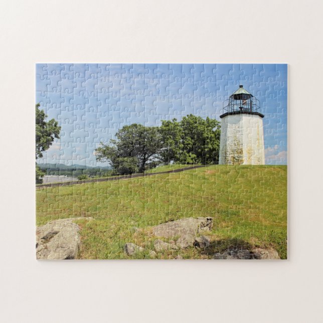 Stenigt peka fyren, New York Pussel (Horisontell)