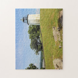 Stenigt peka fyren, New York Pussel