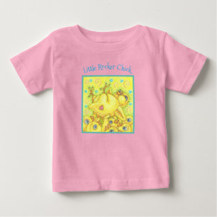 STENKASTARE KYCKLING MOSH GROPEN, BABY KYCKLING JE T SHIRT