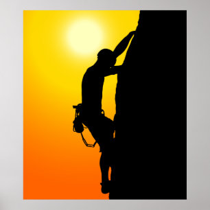 Stenklättrare Poster