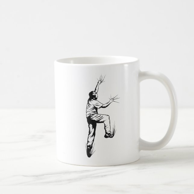 Stenklättring Kaffemugg (Höger)