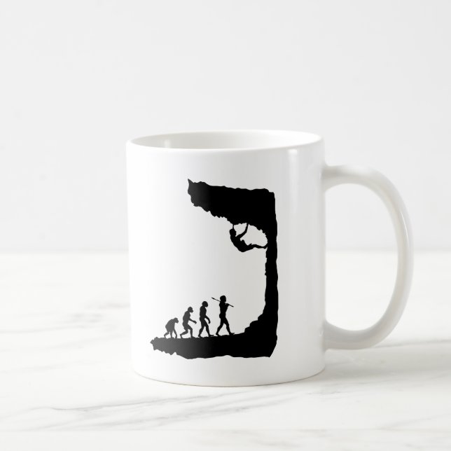 Stenklättring Kaffemugg (Höger)