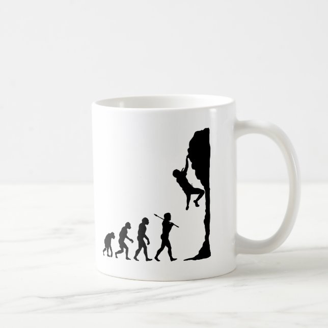 Stenklättring Kaffemugg (Höger)