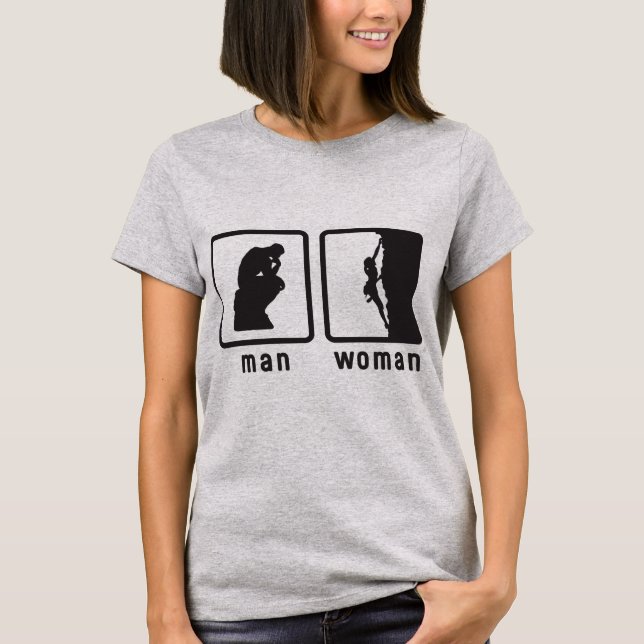 Stenklättring T Shirt (Framsida)