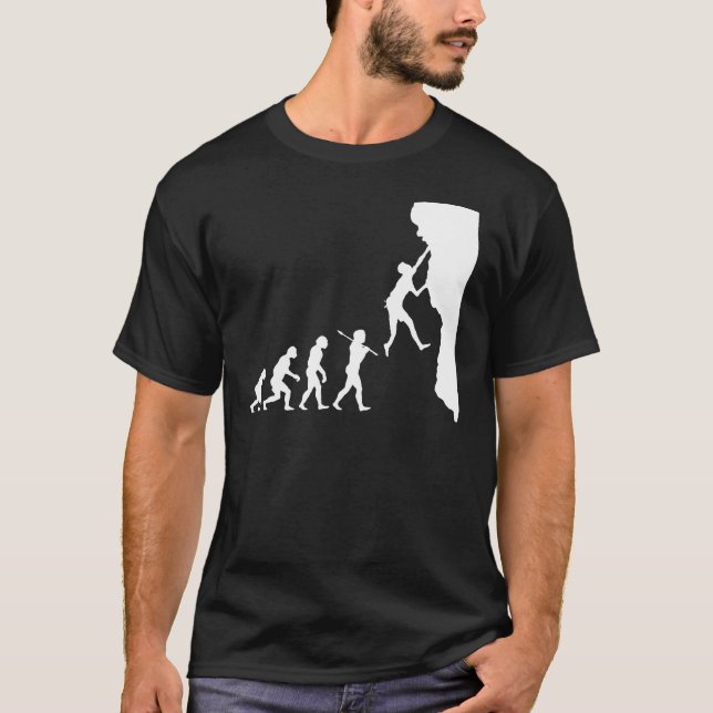 Stenklättring T Shirt (Framsida)