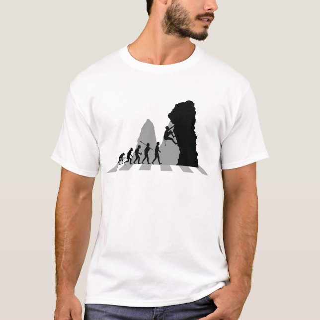 Stenklättring Tee Shirt (Framsida)