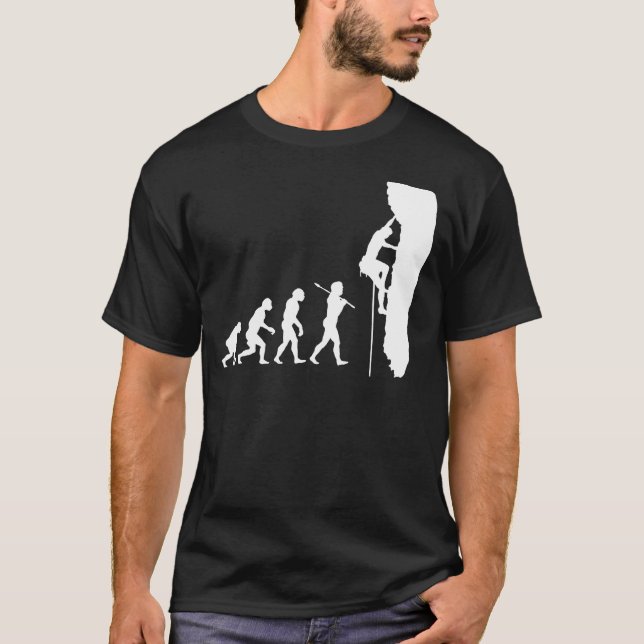 Stenklättring Tee Shirt (Framsida)