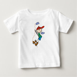 Stenklättringstick figur t-shirt