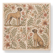 Stenkoaster Victorian Great Dane Mönsterplatta