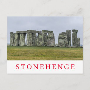 Stenkretsen Stonehenge vykort