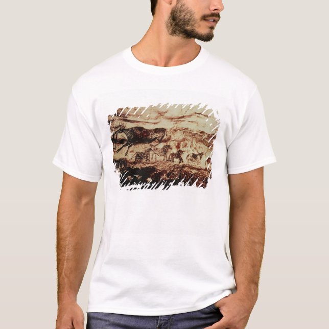 Stenmålning av en hoppa ko t shirt (Framsida)