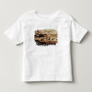 Stenmålning av en hoppa ko t shirt