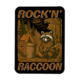 Sten'n' Raccoon Flex Magnet