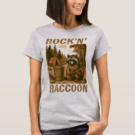 Sten'n' Raccoon Womens T Shirt