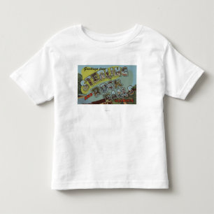 Stennedgångar - stora brevplatser t shirt
