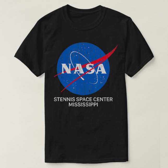 Stennis Space Center, nödlidande rum T Shirt (Design framsida)