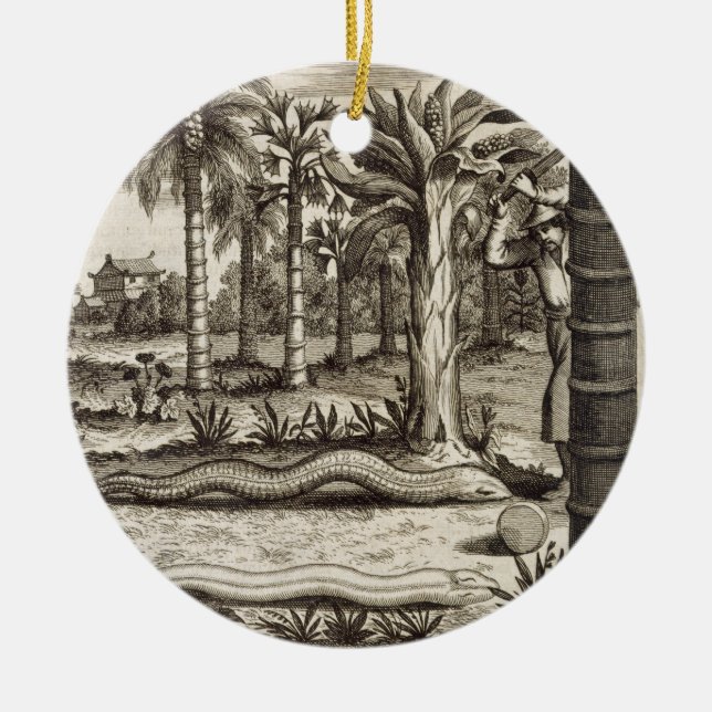 Stenormen, från "chinan som illustreras" av Athan Julgransprydnad Keramik (Framsidan)